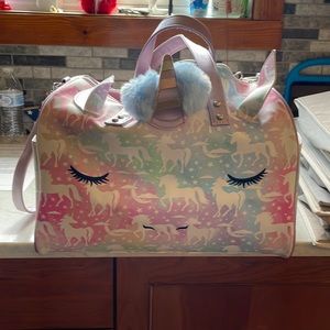 Unicorn tote, never used!!